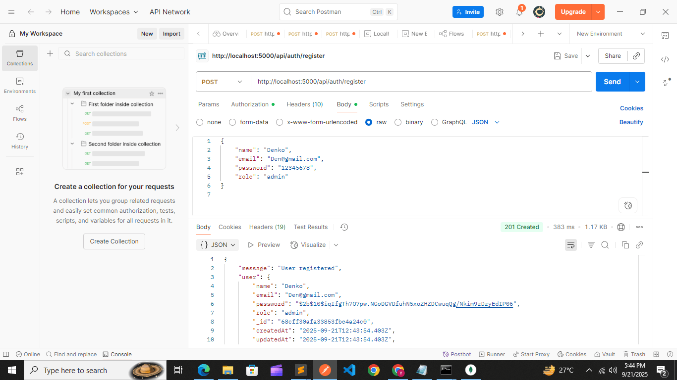 Advanced Project Management API project screenshot 1